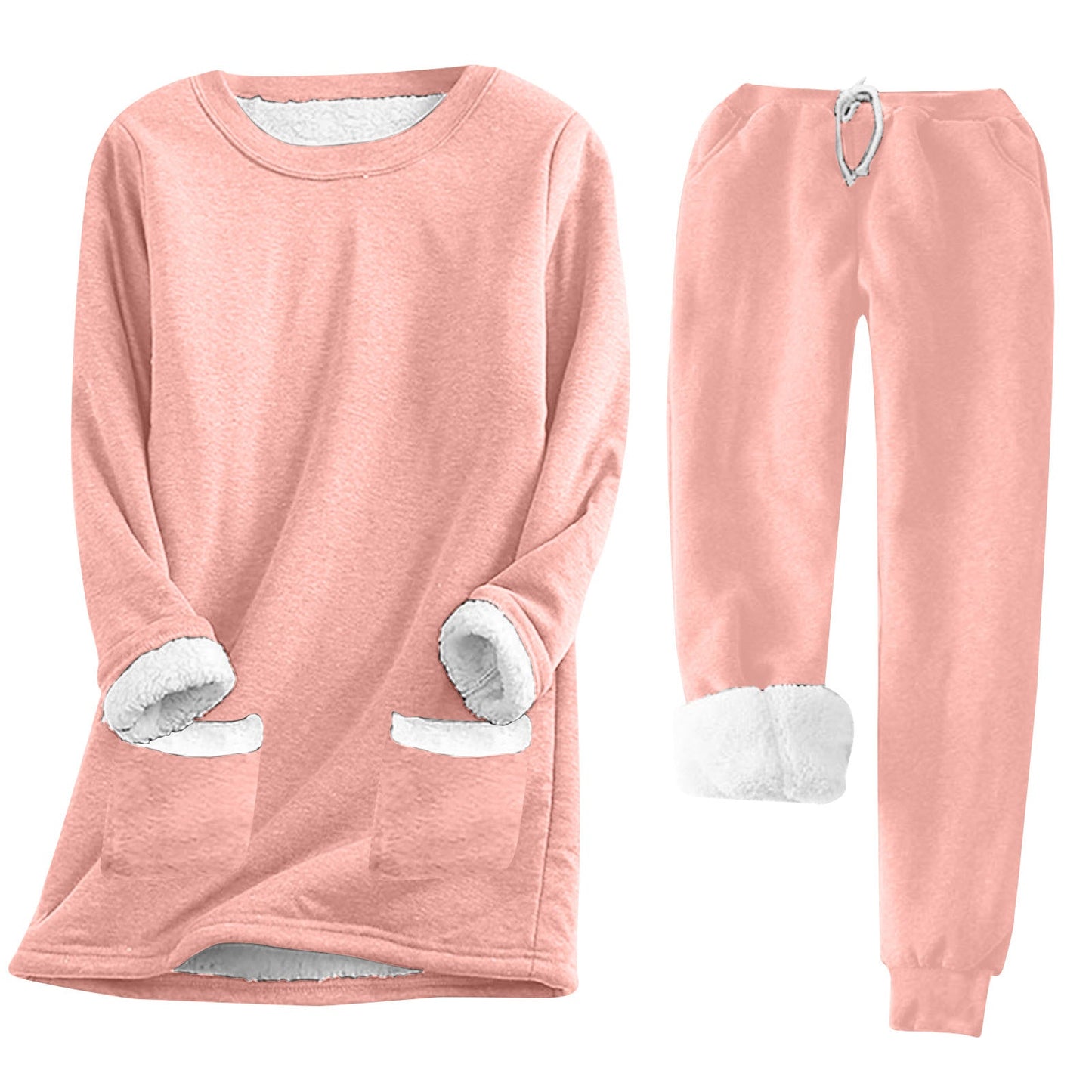 Ensemble de détente douillet pour femme avec intérieur polaire et poches pratiques Berg-Feldt