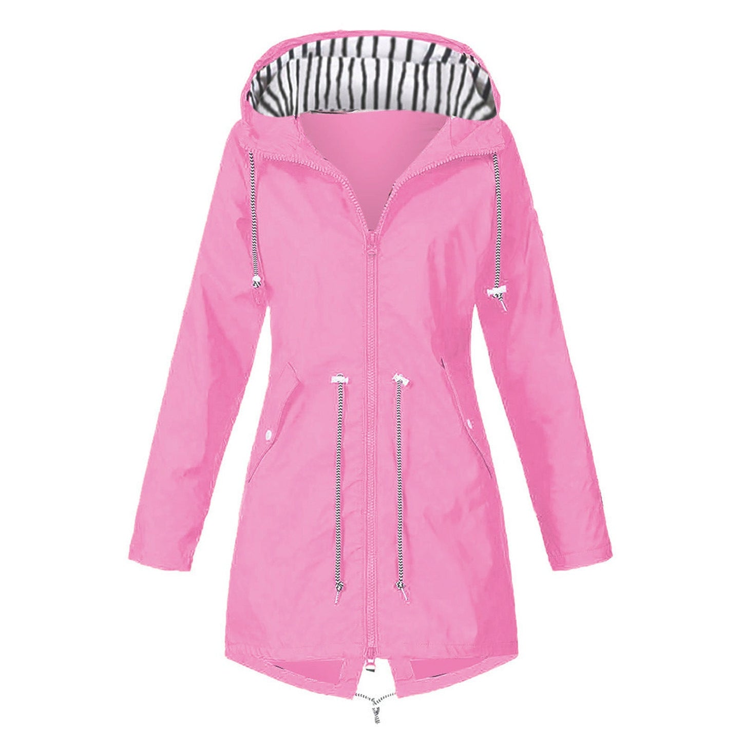 Veste décontractée déperlante pour femme avec capuche réglable et poches fonctionnelles Berg-Feldt