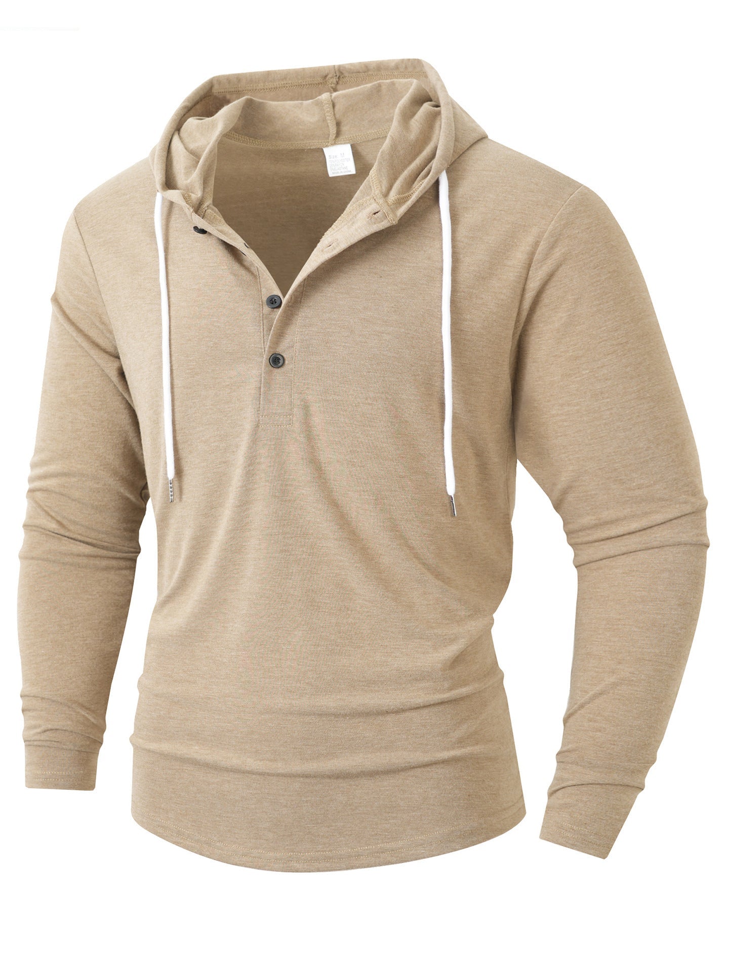 Hoodie homme avec fermeture boutonnée moderne et tissu respirant Berg-Feldt