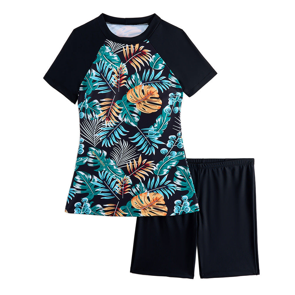 Ensemble de protection anti-UV à manches courtes pour femme Berg-feldt