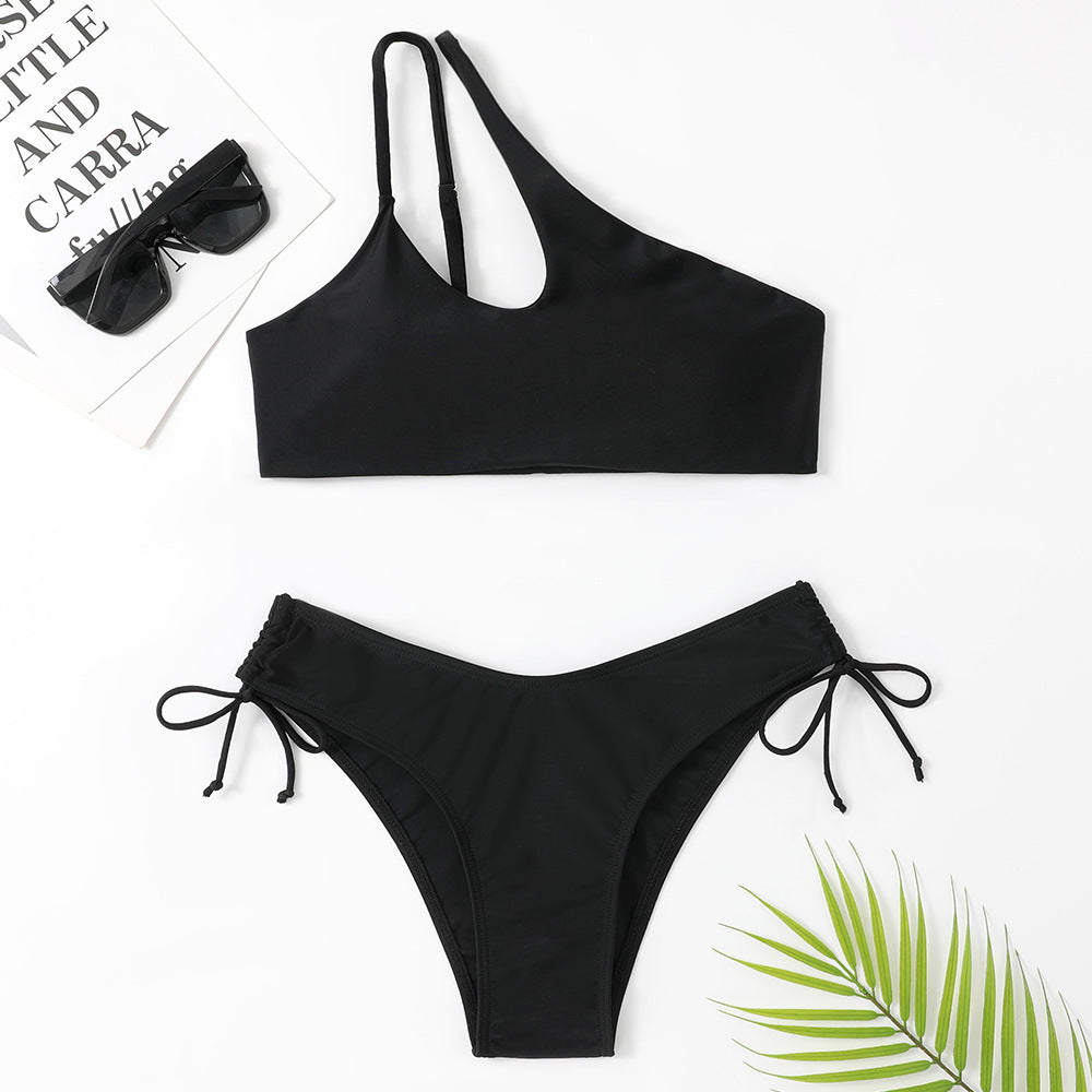 Ensemble de bikini pour femme de berg-feldt, taille haute, bretelles réglables et coupe élégante