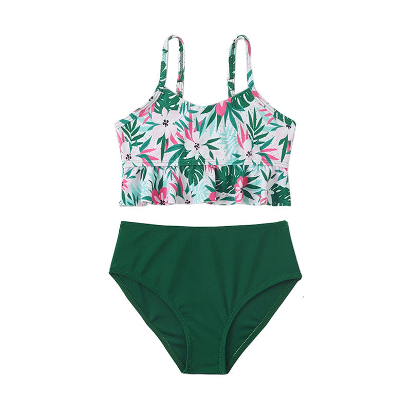 Ensemble de bikini pour femme avec crop top et culotte taille haute de berg-feldt