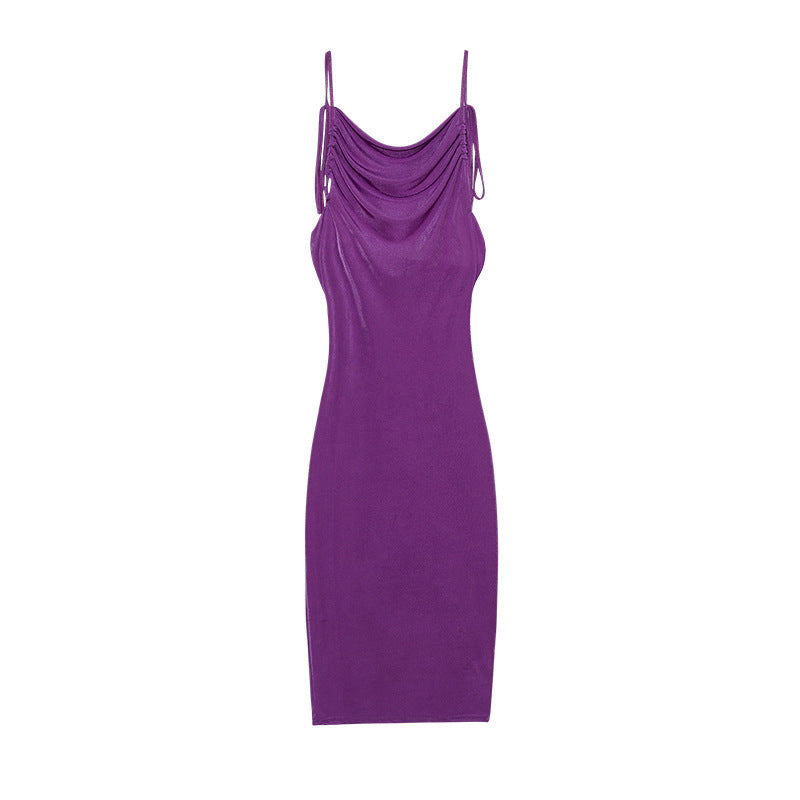 Robe nuisette bodycon pour femme à bretelles réglables de berg-feldt