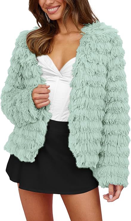 Dames cardigan léger avec franges et coupe ample Berg-Feldt