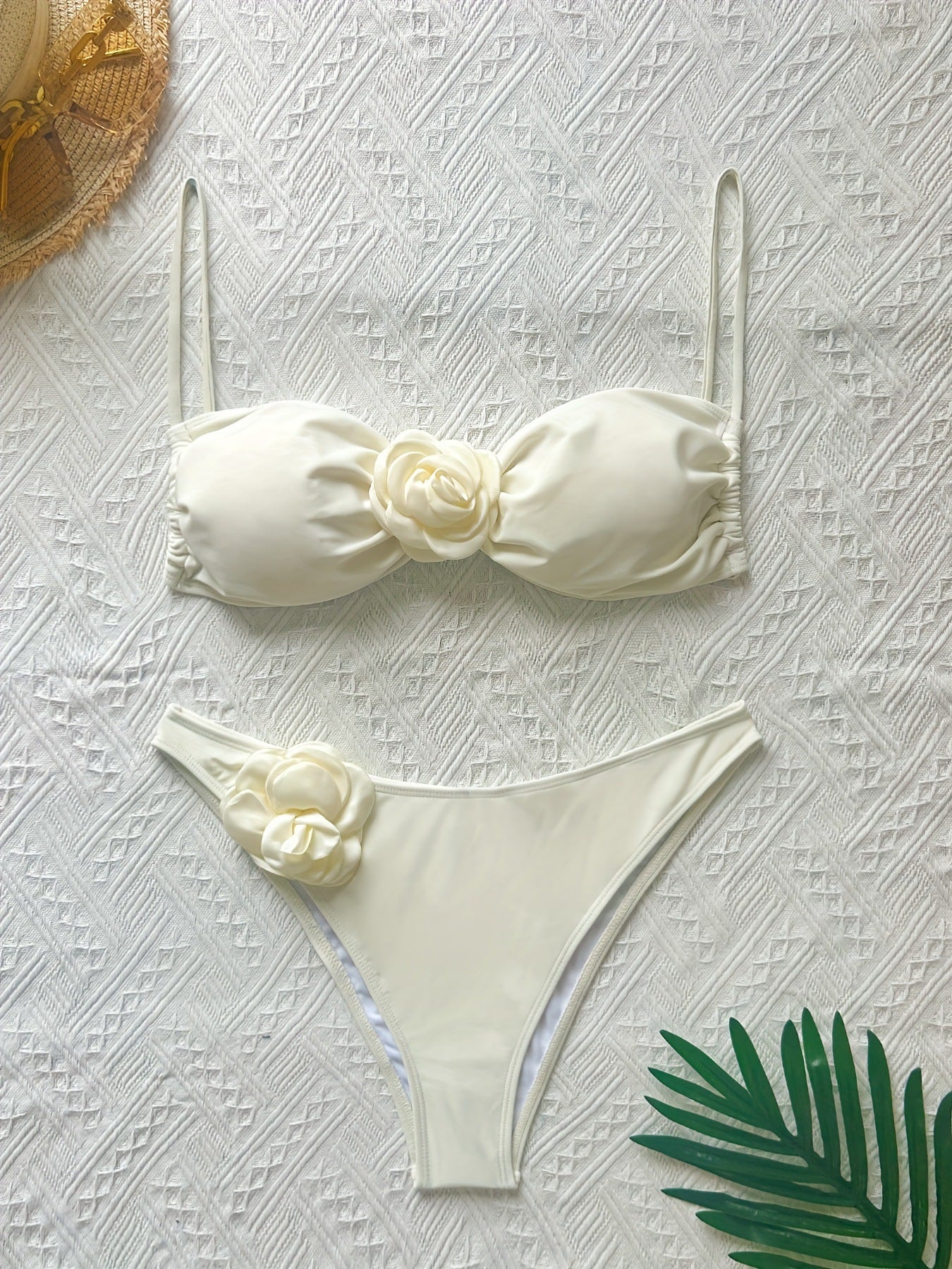 Haut de bikini fleuri Berg-Feldt pour femme
