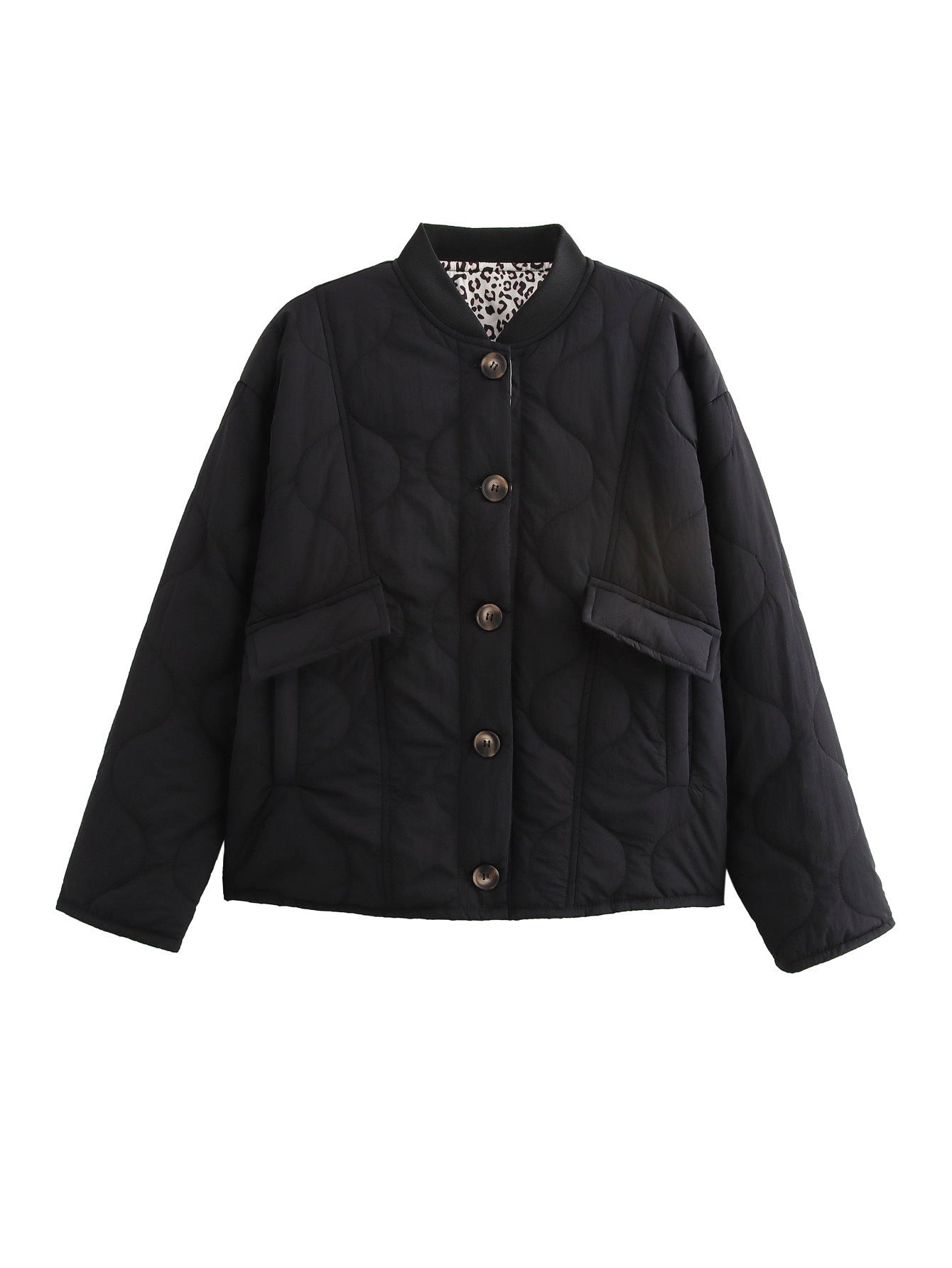 Veste matelassée de mi-saison pour femme avec poches à rabat sur le devant Berg-Feldt