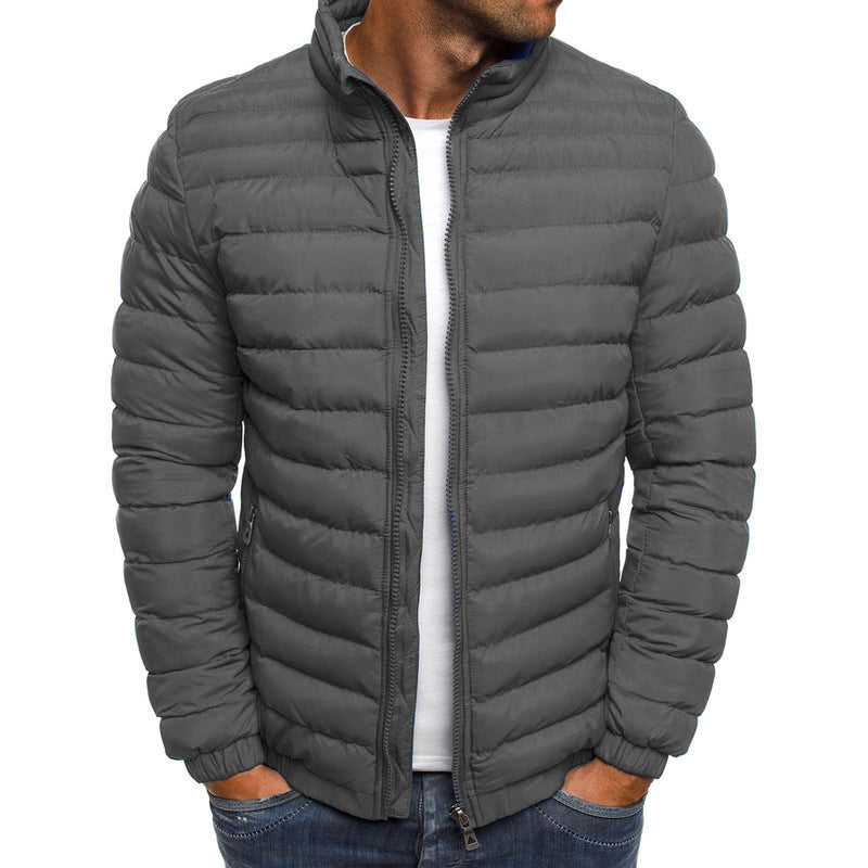 Herren Steppjacke mit leichtem Futter und hohem Kragen Berg-Feldt