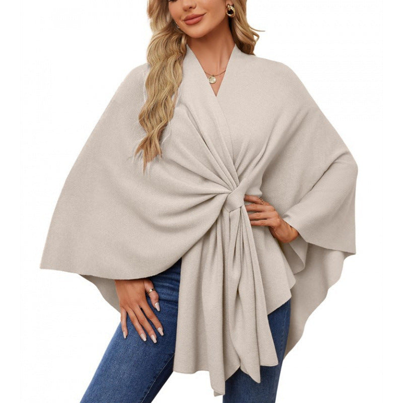 Damenmanteau tendance à enrouler avec un design à la mode Berg-Feldt