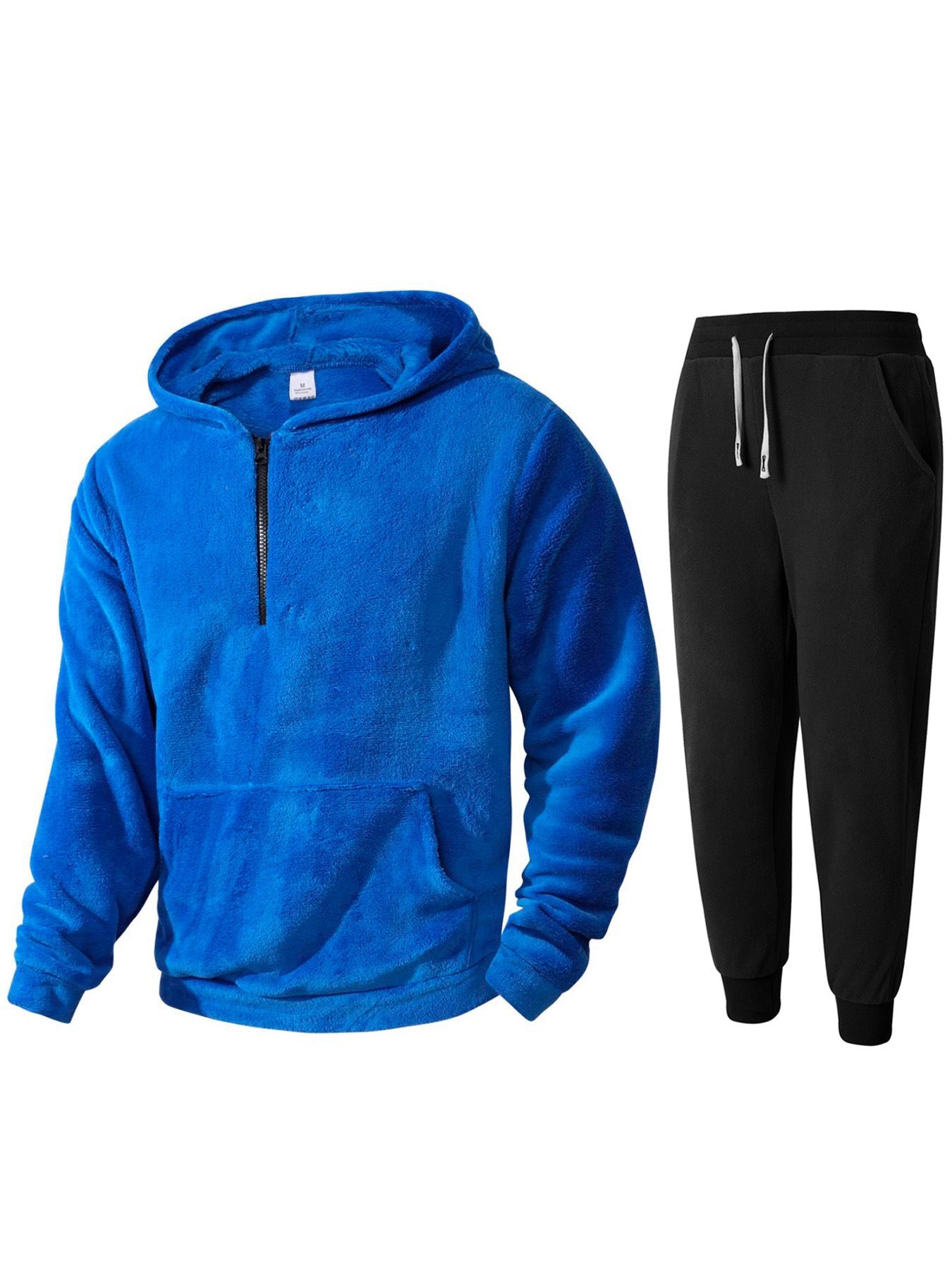 Ensemble sweat à capuche polaire douillet et jogging Berg-Feldt pour homme