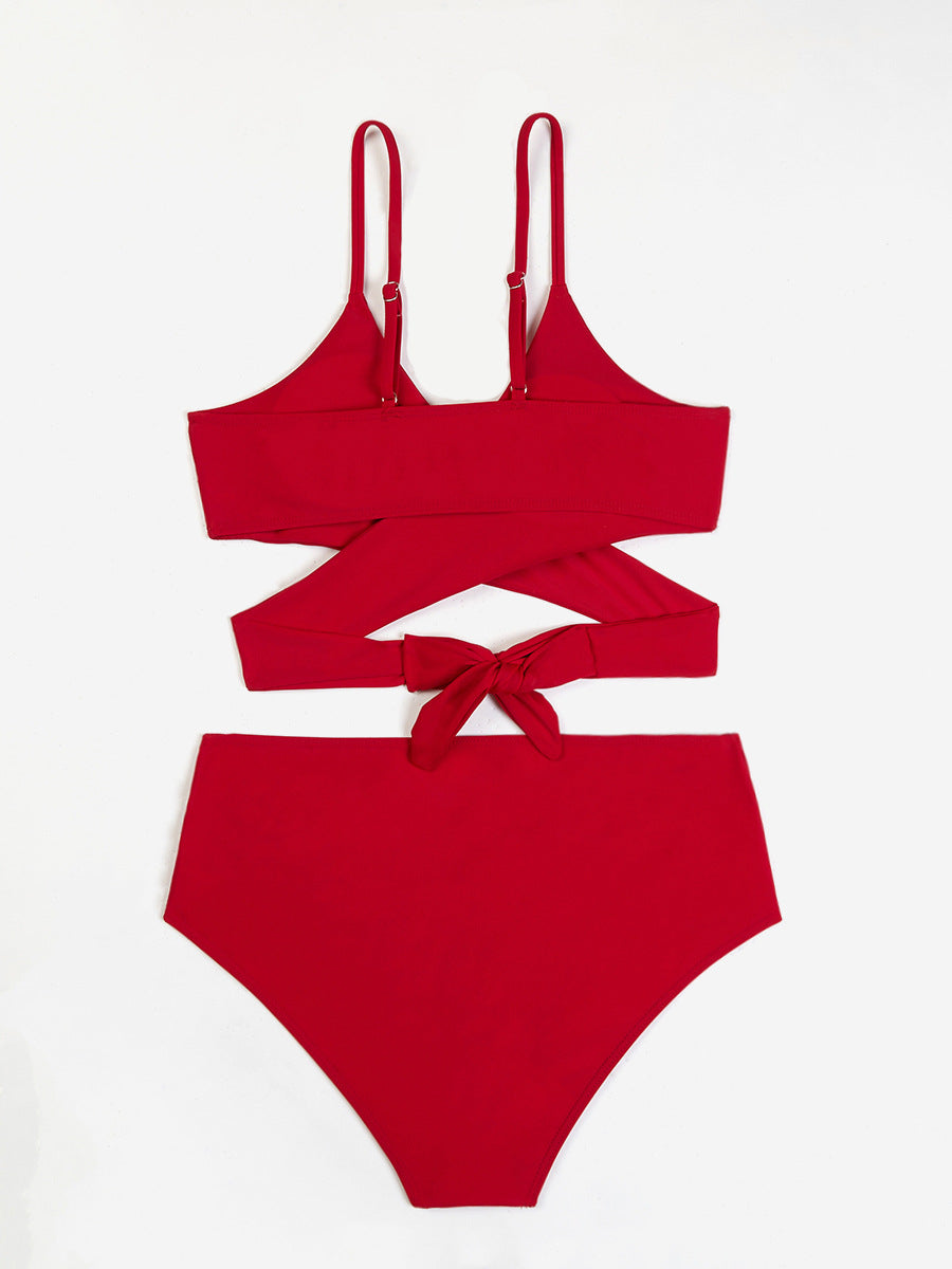 Maillot de bain deux pièces taille haute pour femme de berg-feldt