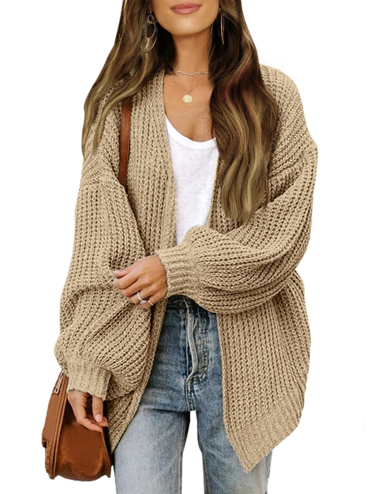 Damen-Cardigan en tricot coupe ample Berg-Feldt
