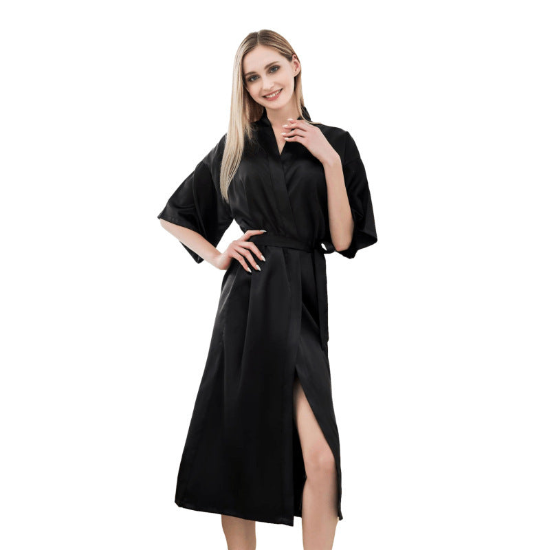 Robe de Chambre en Satin Luxueux pour Femme Berg-Feldt