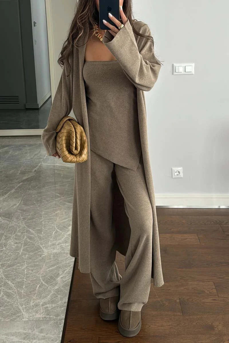 Damen-ensemble de survêtement tricoté confortable Berg-Feldt