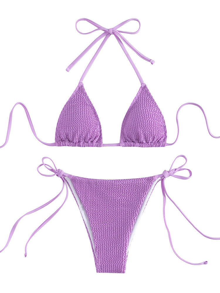 Haut de bikini triangle raffiné avec bretelles réglables pour femme de berg-feldt
