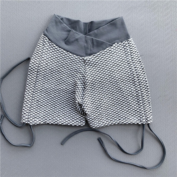 Komfortable Damen Sport Shorts mit Baumwollbund aus Mesh von berg-feldt