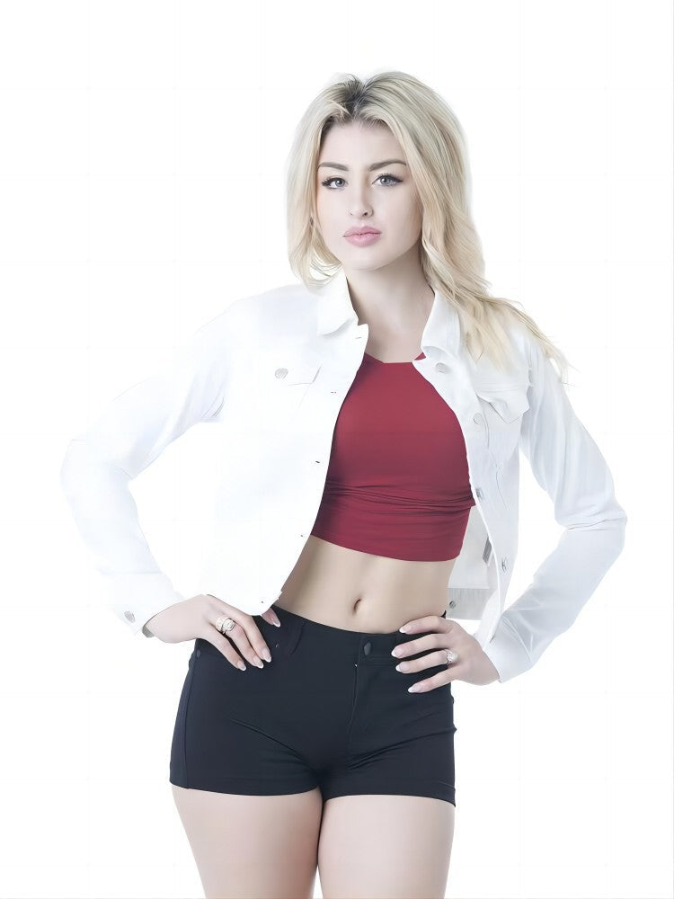 Damen lässige Jeansjacke Berg-Feldt