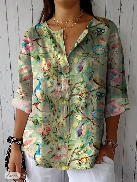 Chemisier pour femme avec motif floral coloré berg-feldt
