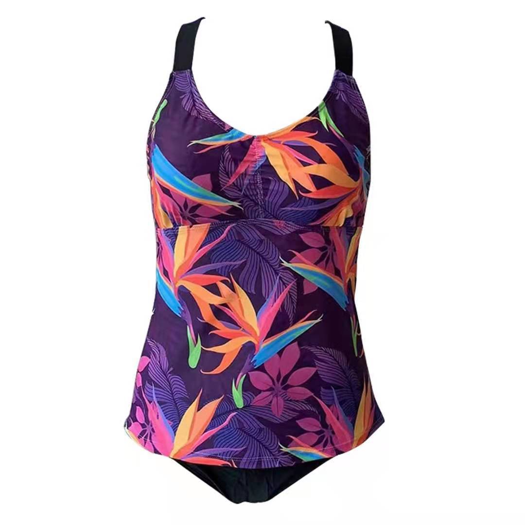 Tankini confortable à motifs floraux pour femme de berg-feldt