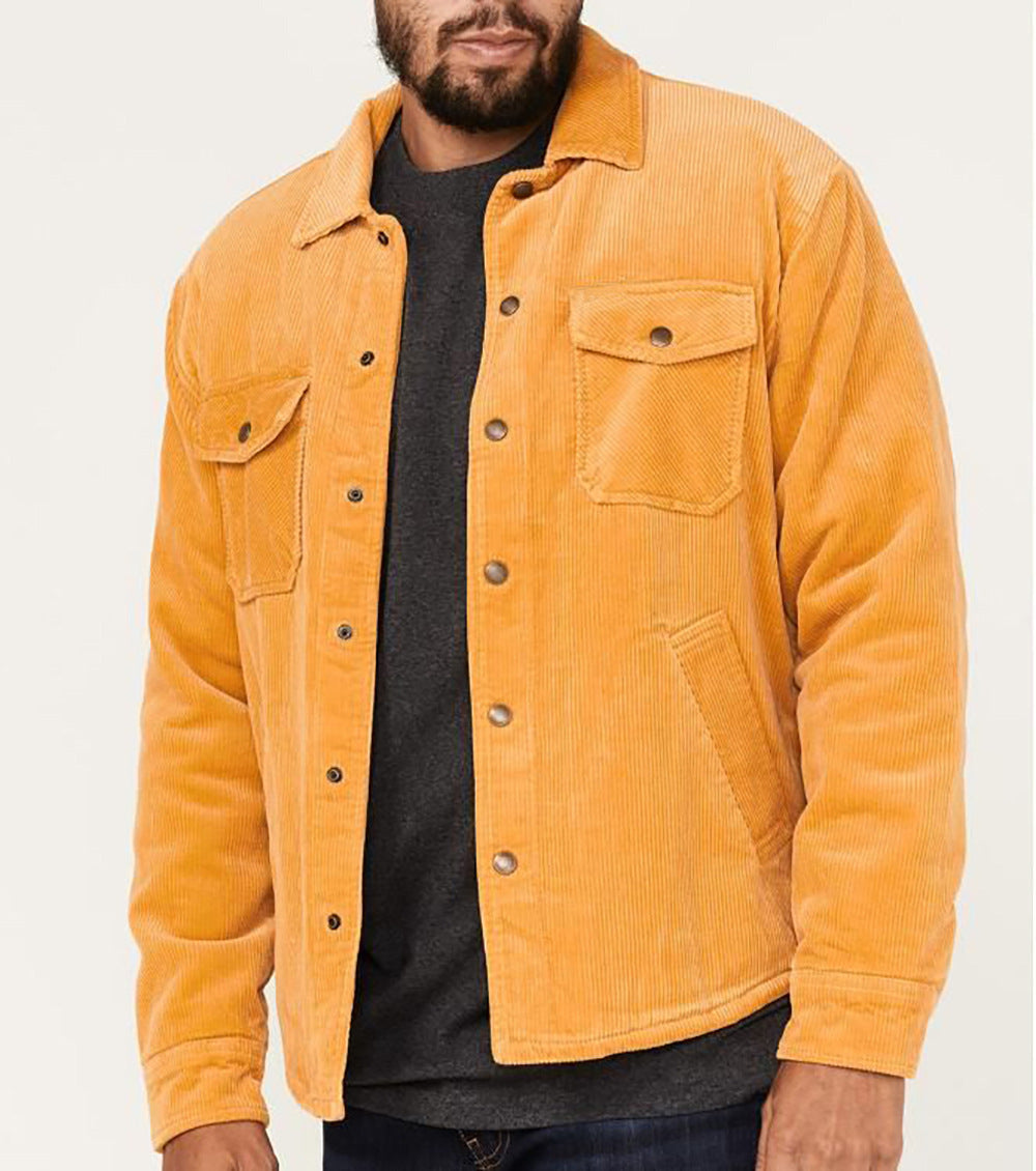 Herren Cordjacke mit praktischen Brusttaschen und weichem Innenfutter Berg-Feldt