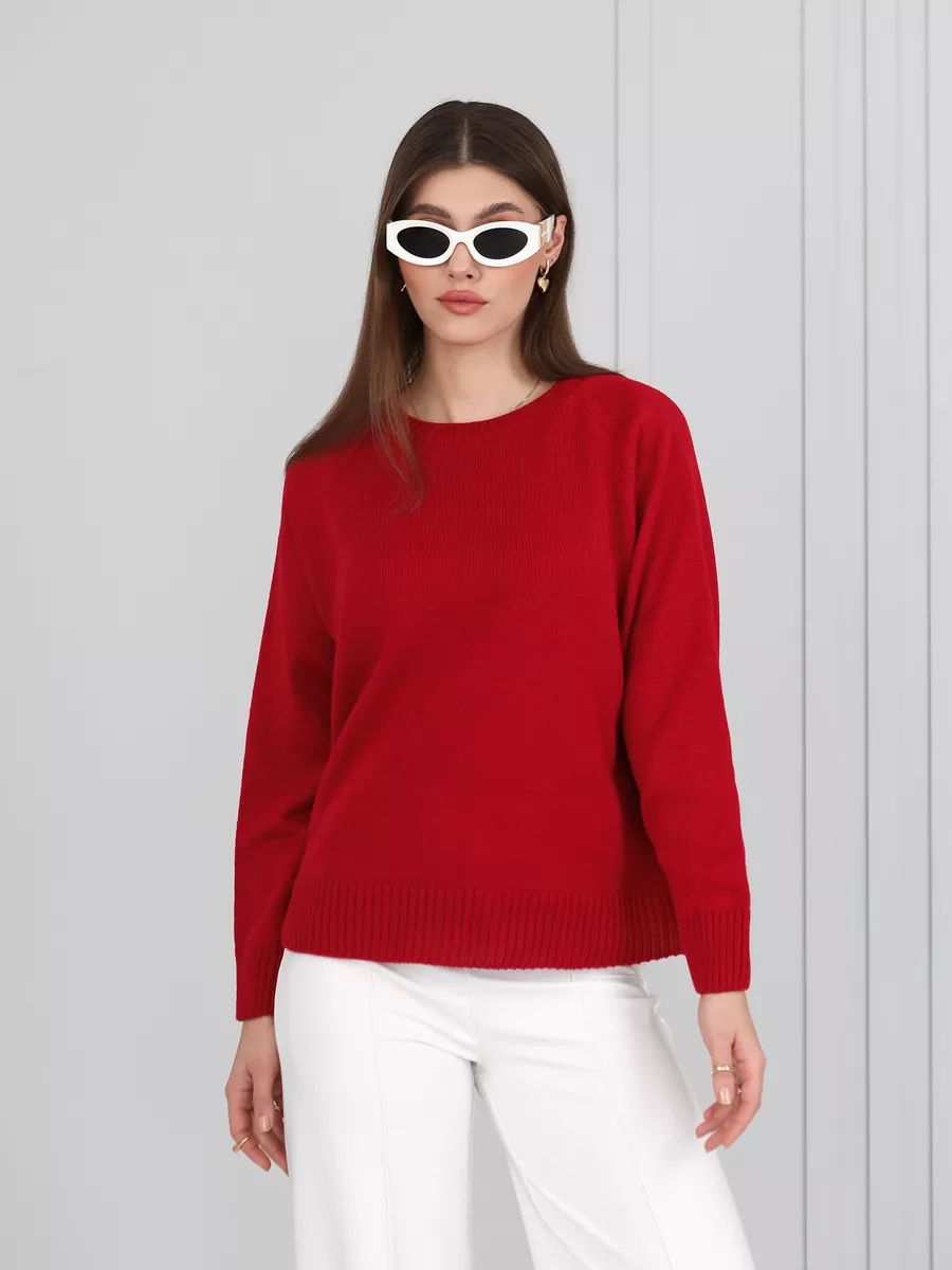 Bequemer Damen-Strickpullover mit weicher Textur von berg-feldt