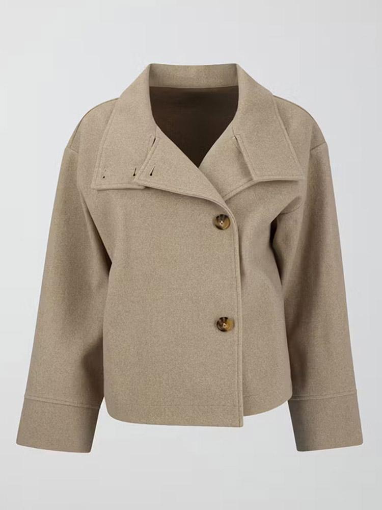 Damen veste en laine mode avec col structuré et coupe élégante Berg-Feldt