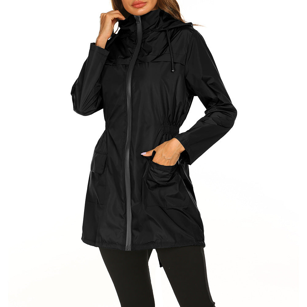Veste d'extérieur pour femme avec capuche ajustable et ourlet élastique Berg-Feldt