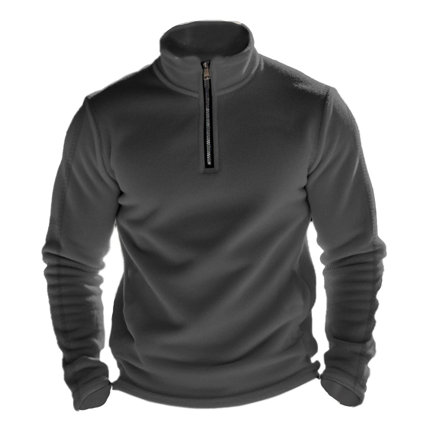Polaire homme demi-zip col montant Berg-Feldt