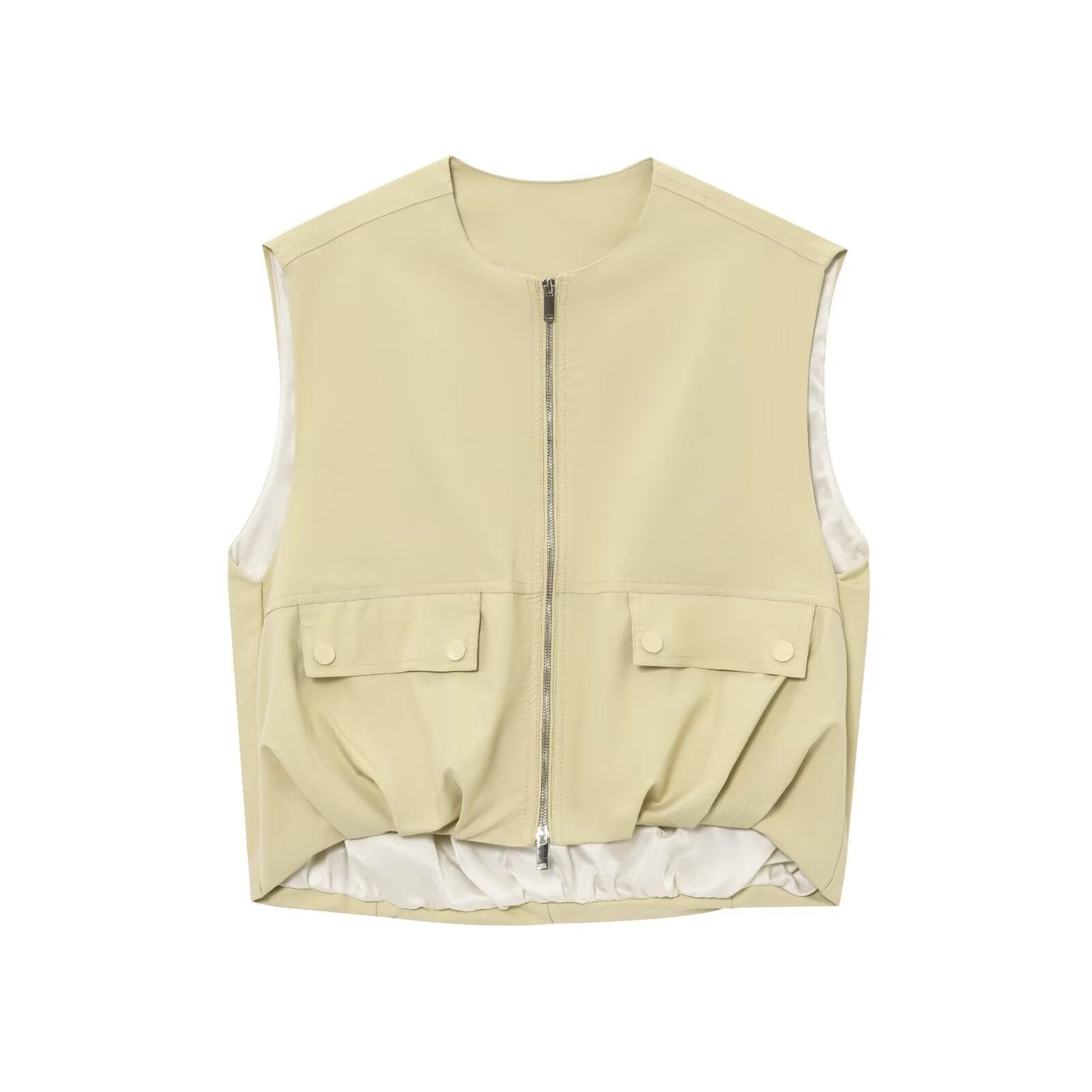 Gilet utilitaire zippé avec poches Berg-Feldt pour femme