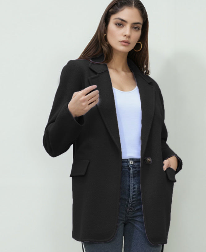 Damen élégant blazer souple avec coupe cintrée Berg-Feldt