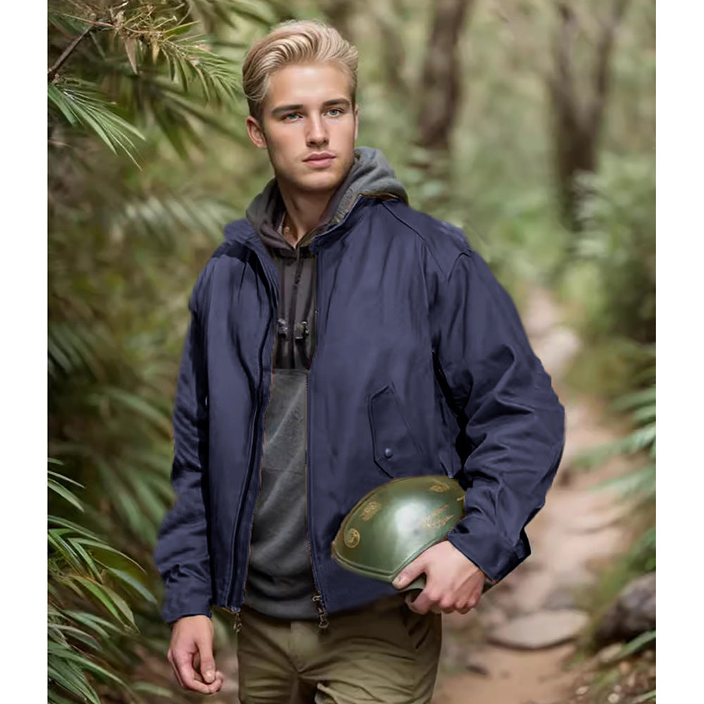 Herren vielseitige Outdoor-Jacke mit praktischen Taschen und wetterfestem Material Berg-Feldt
