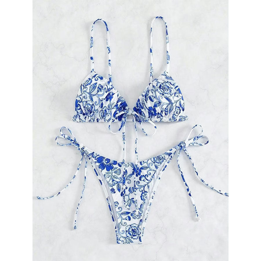 Ensemble bikini triangle fleuri pour femme Berg-feldt (1750838590)