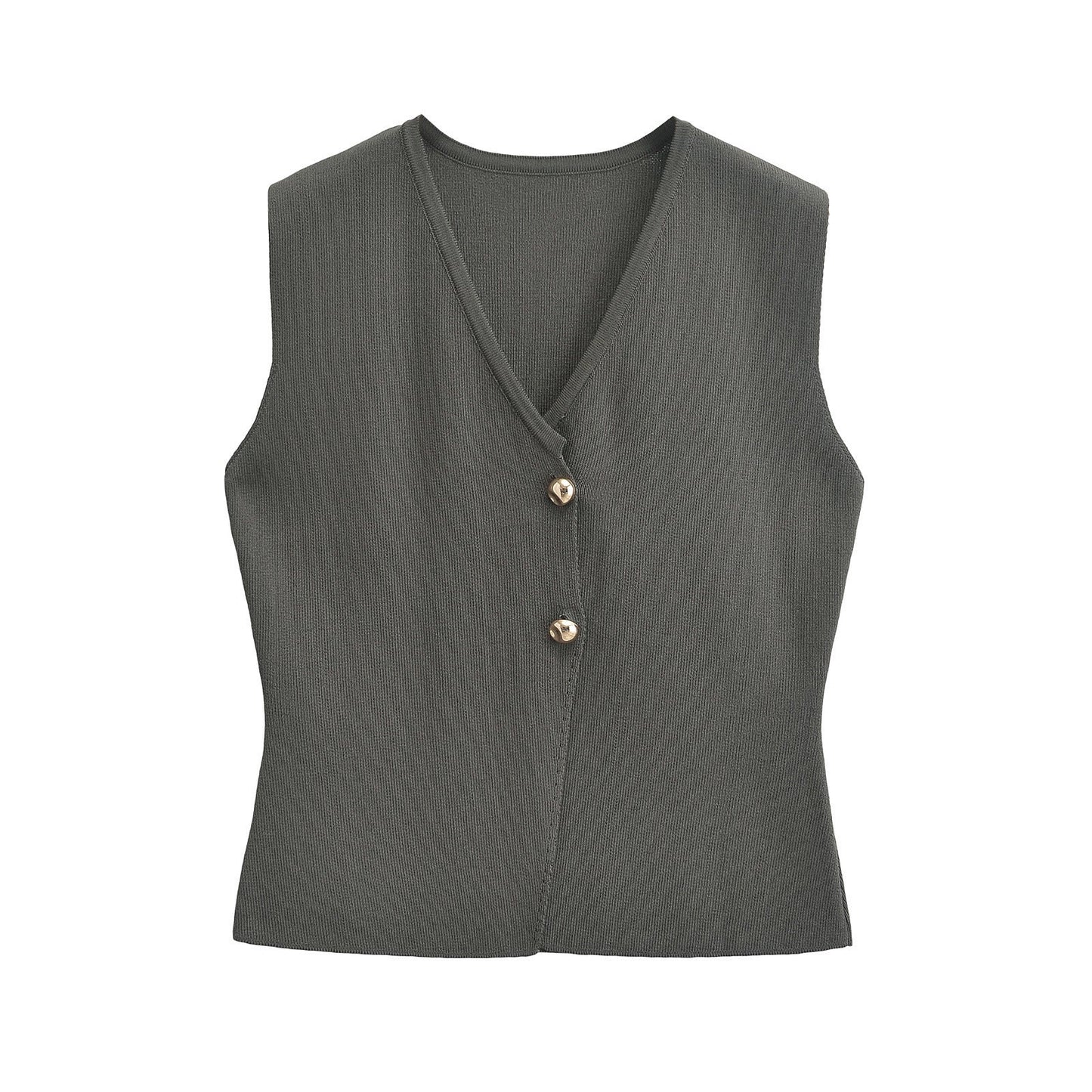 Women's Casual Button-Up Vest berg-feldt
