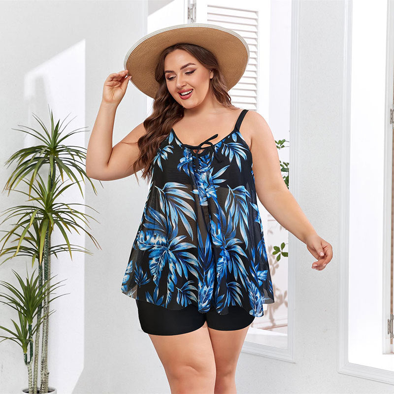 Élégant ensemble tankini pour femme avec haut transparent et coupe sophistiquée, de berg-feldt