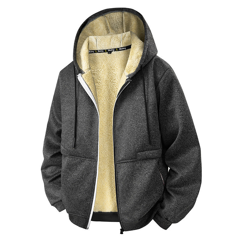 Herren warme Fleecejacke mit funktionalem Schnitt Berg-Feldt