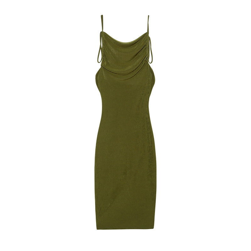 Robe nuisette bodycon pour femme à bretelles réglables de berg-feldt