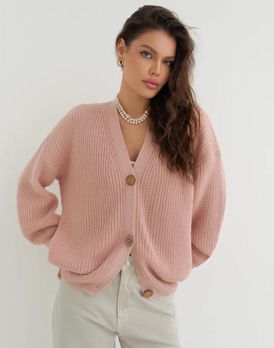 Cardigan en tricot décontracté pour femme Berg-Feldt