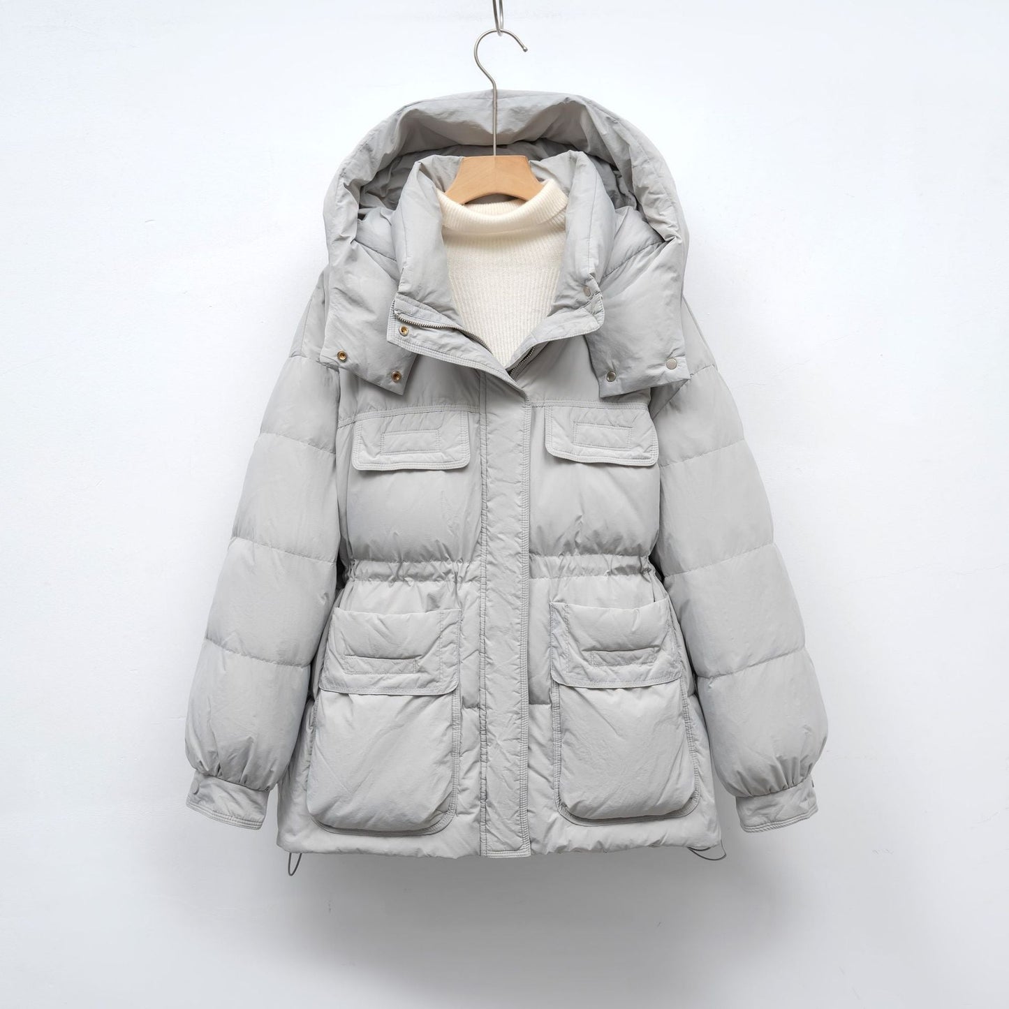 Veste d'hiver matelassée pour femme coupe volumineuse avec poches pratiques Berg-Feldt