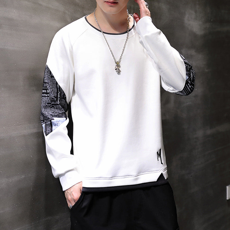 Herren modisches Sweatshirt mit einzigartigen Druckdetails Berg-Feldt