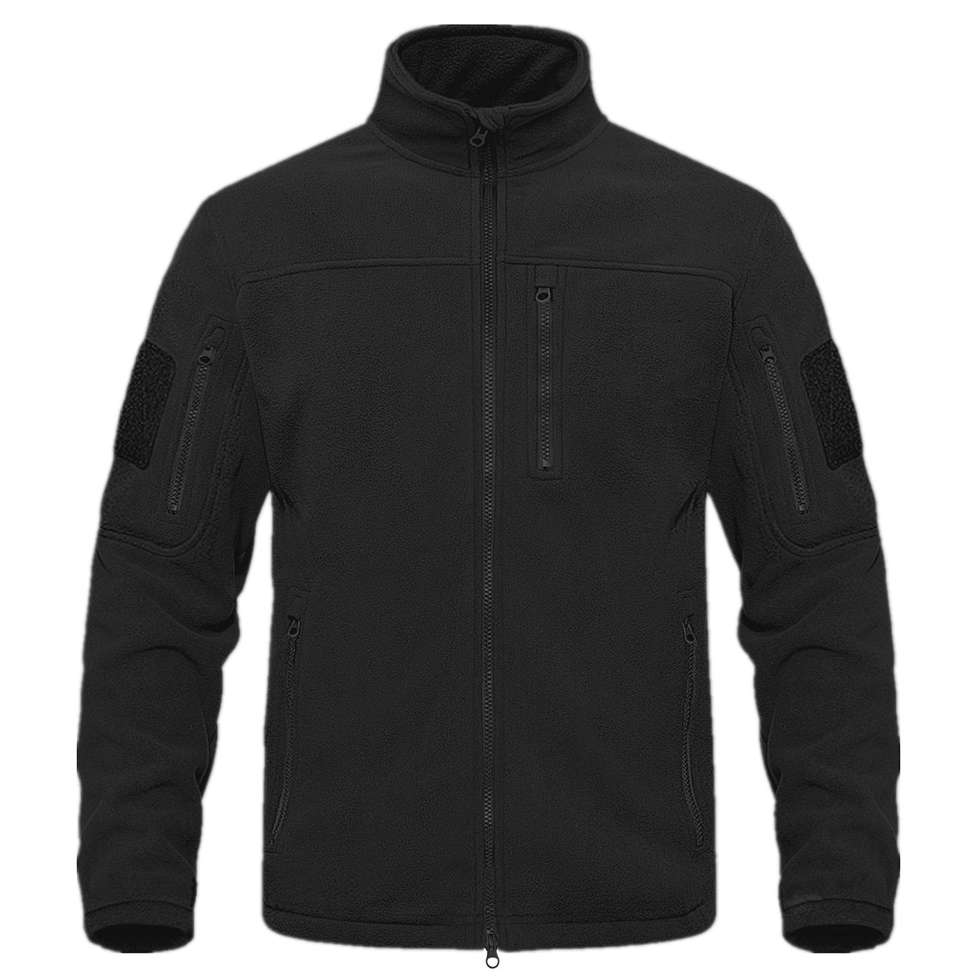 Veste polaire pour homme avec poches polyvalentes et col montant Berg-Feldt