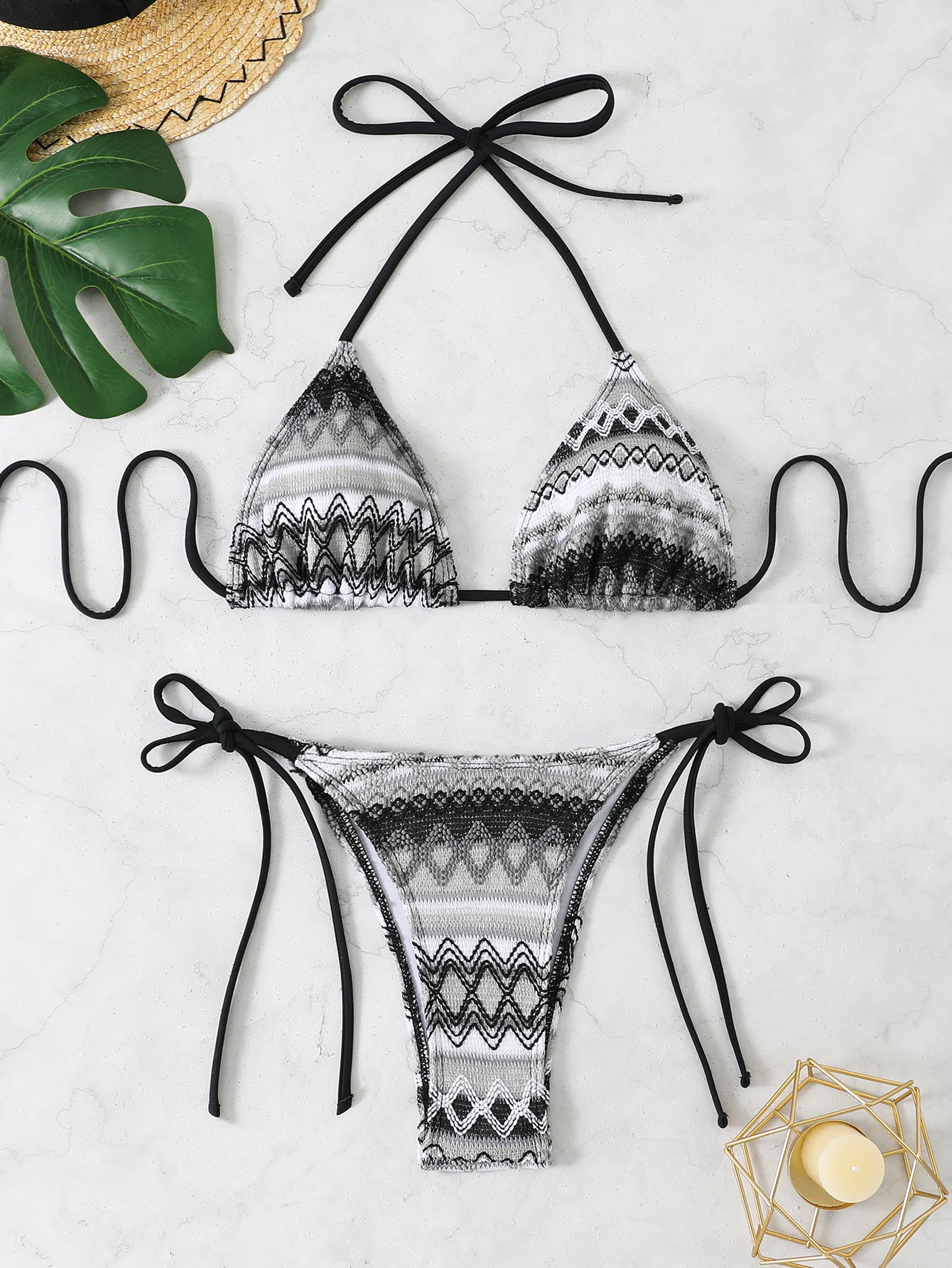 Haut de bikini coloré pour femmes de berg-feldt