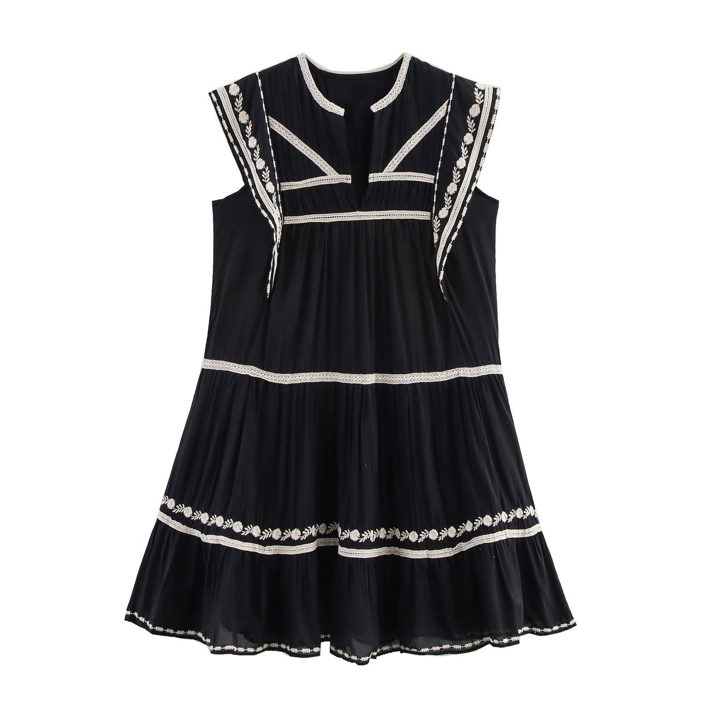 Women's Embroidered A-Line Dress berg-feldt