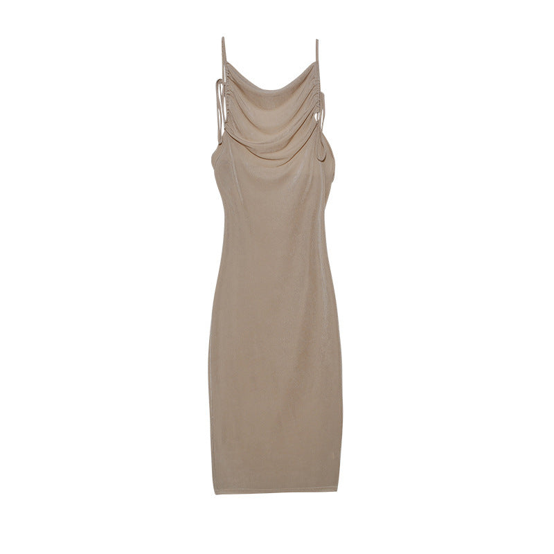 Robe nuisette bodycon pour femme à bretelles réglables de berg-feldt