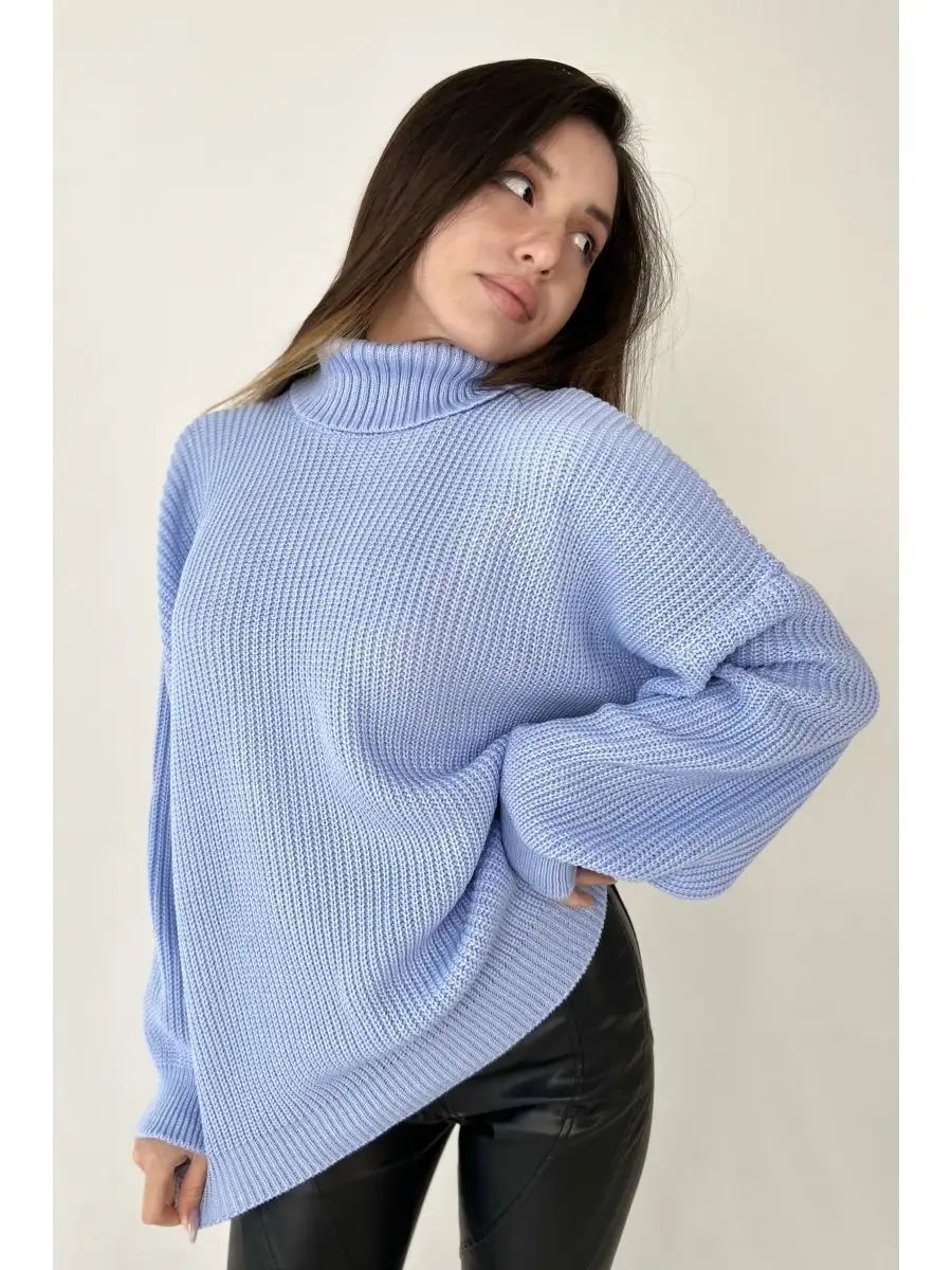 Pull tricoté pour femme, moderne, ample et confortable, par berg-feldt