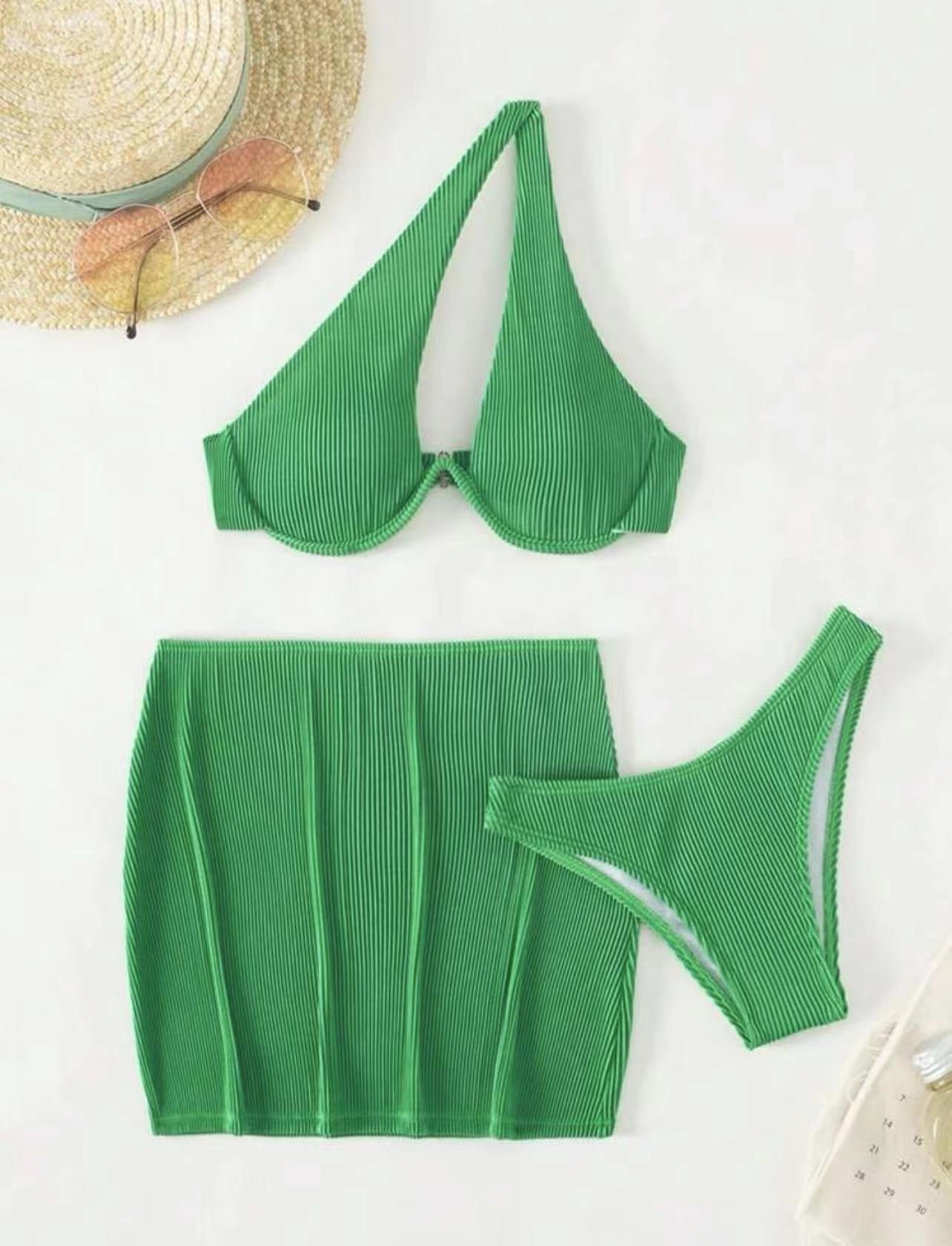 Ensemble de bikini avec jupe pour femmes de berg-feldt