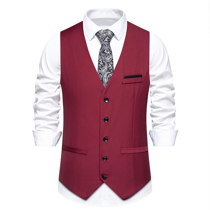 Herren elegante Anzugweste mit feiner Struktur und hochwertigem Material Berg-Feldt