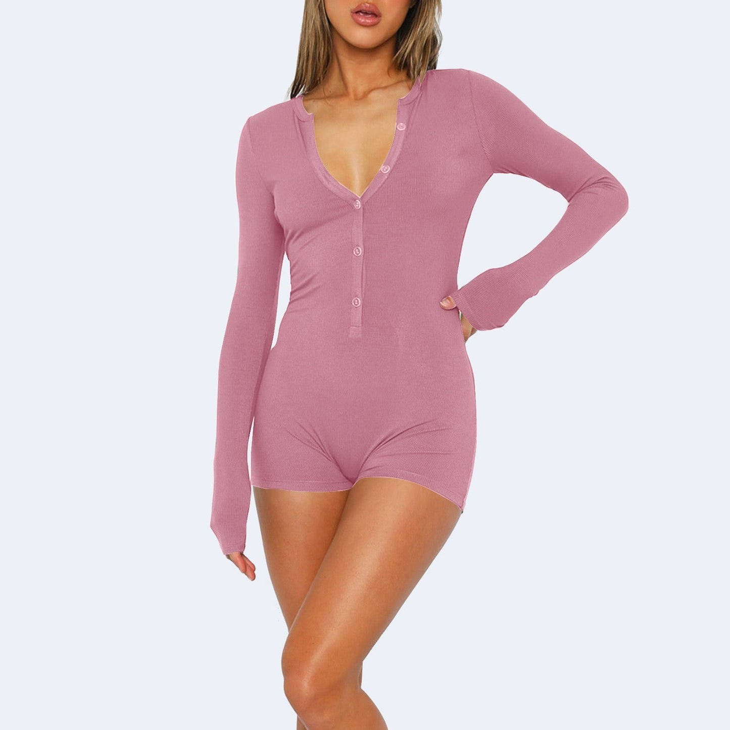 Body femme à manches longues avec patte de boutonnage Berg-Feldt