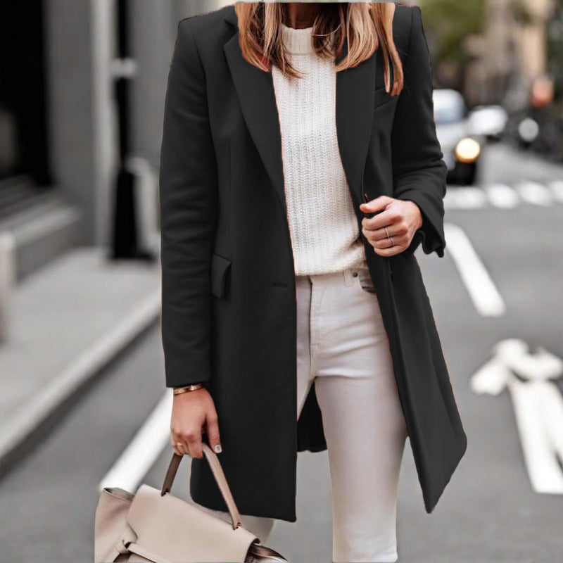 Damen Manteau long décontracté et élégant Berg-Feldt