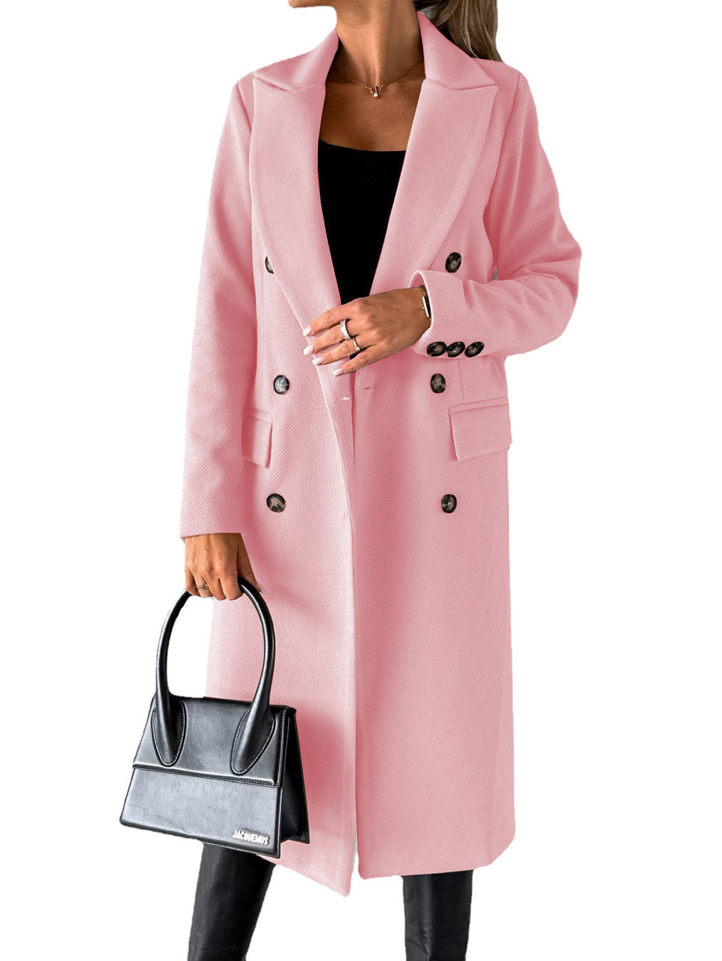 Manteau trench-coat élégant et intemporel pour femme, avec double boutonnage et poches pratiques Berg-Feldt