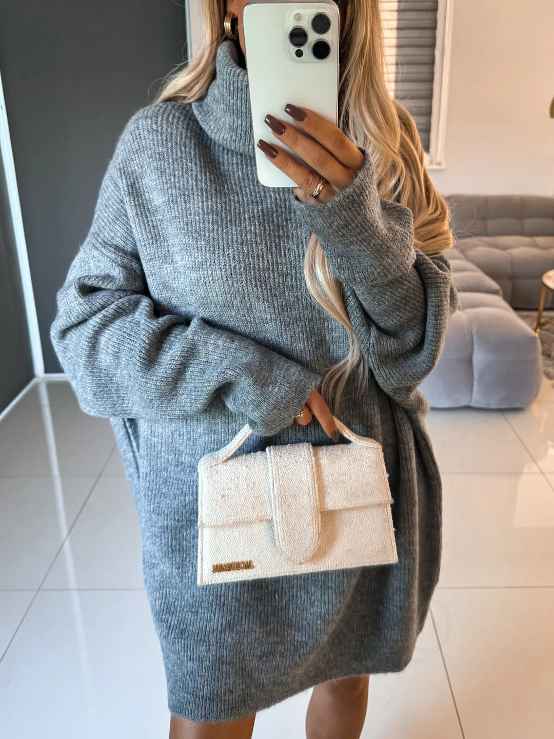 Pull-over douillet surdimensionné Berg-Feldt pour femmes