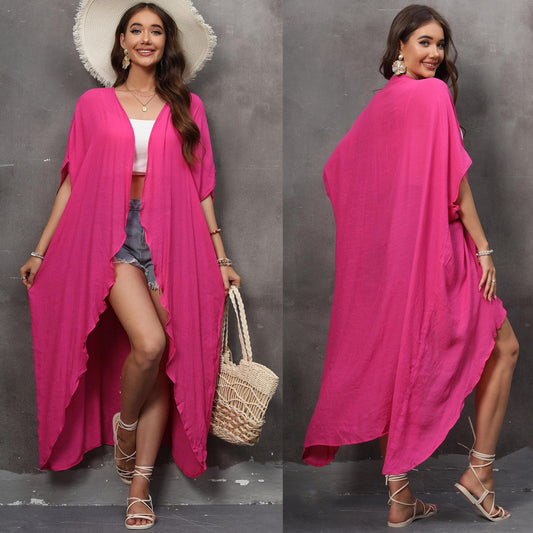 Women's Flowy Kimono-Style Cover-Up by berg-feldt
 - berg-feldt
